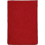 Tejido de rizo Tejido de rizo 17x25cm 23/14 rojo 1×1, paño de lavado