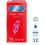 DUREX Feel Thin Classic 1×12 pezzi, preservativi