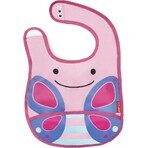 Babero de silicona Zoo Butterfly 1×1 ud, babero de silicona