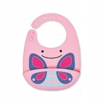 Babero de silicona Zoo Butterfly 1×1 ud, babero de silicona