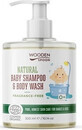 Wooden Spoon Baby Shower Gel/Shampooing 2in1 fragrance free 300ml 1&#215;300ml, baby shower gel