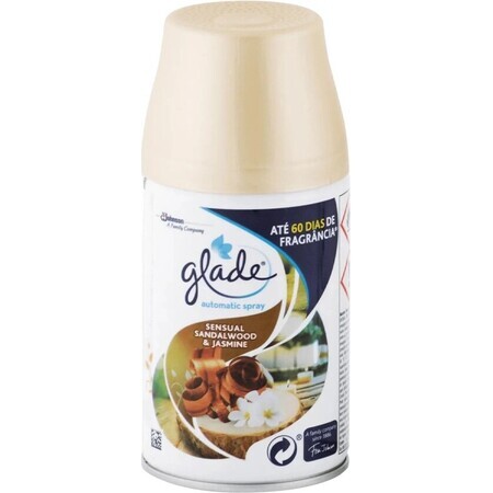 Glade Automatikspray - Nachfüllpackung Santal 1×269 ml, Nachfüllpackung für Lufterfrischer