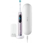 Oral B EK iO Series 9 Rose Quartz + toothbrush holder + travel case 1×1 set, electronic toothbrush