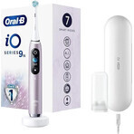 Oral B EK iO Series 9 Rose Quartz + toothbrush holder + travel case 1×1 set, electronic toothbrush