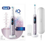 Oral B EK iO Series 9 Rose Quartz + toothbrush holder + travel case 1×1 set, electronic toothbrush