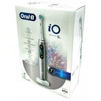 Oral B EK iO Series 9 Rose Quartz + toothbrush holder + travel case 1×1 set, electronic toothbrush