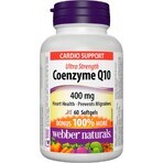 WEBBER NATURALS Coenzyme Q10 400 mg EXTRA EXTRA STRONG 1×60 cps, food supplement