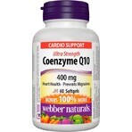 WEBBER NATURALS Coenzyme Q10 400 mg EXTRA EXTRA STRONG 1×60 cps, food supplement