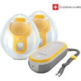 Medela Double Freestyle™ Hands-free 1×1 tire-lait électrique, tire-lait électrique.