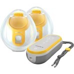 Medela Double Freestyle™ Hands-free 1×1 tire-lait électrique, tire-lait électrique.