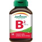 JAMIESON VITAMINE B2 RIBOFLAVIN 100 mg 1×100 tbl, vitamine B2