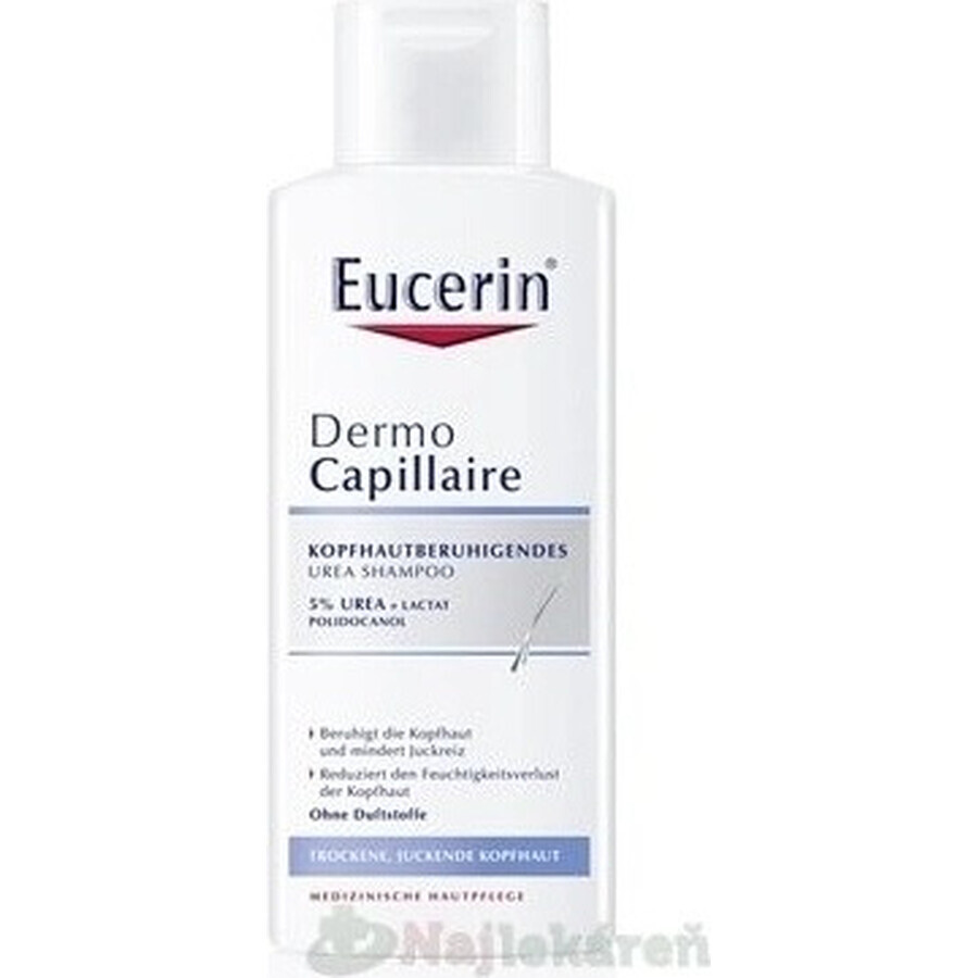 Eucerin DermoCapillaire 5% Urea Shampoo 1×250 ml voor droge huid