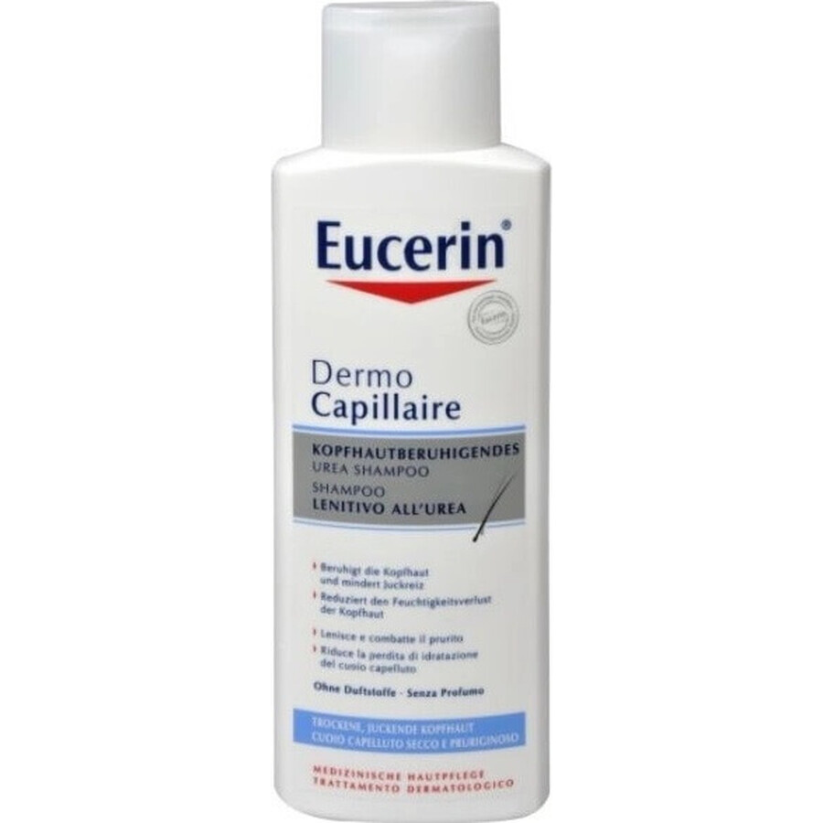 Eucerin DermoCapillaire 5% Urea Shampoo 1×250 ml voor droge huid