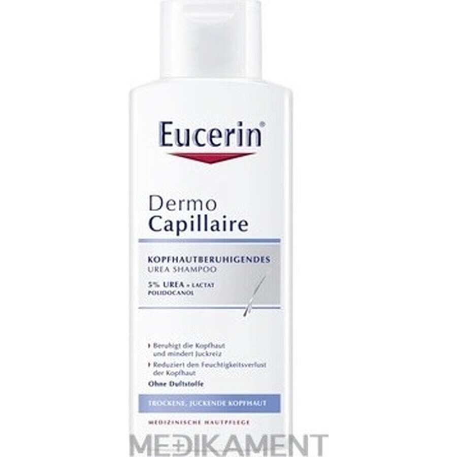 Eucerin DermoCapillaire 5% Urea Shampoo 1×250 ml voor droge huid