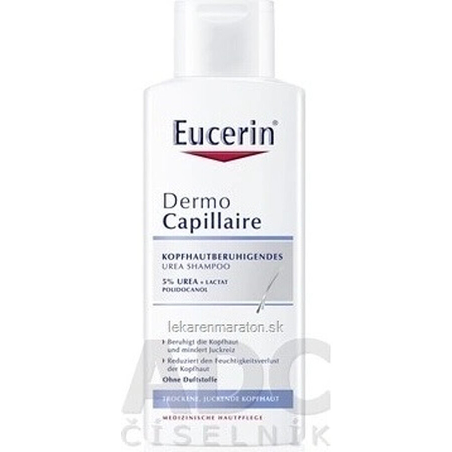 Eucerin DermoCapillaire 5% Urea Shampoo 1×250 ml voor droge huid