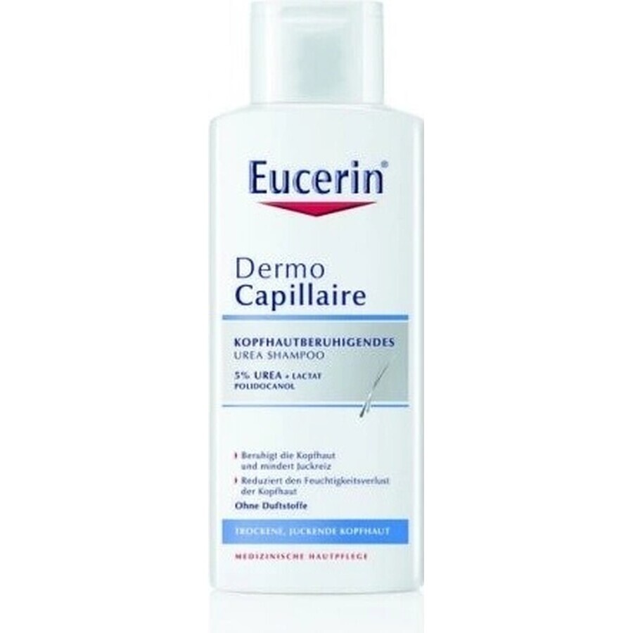 Eucerin DermoCapillaire 5% Urea Shampoo 1×250 ml voor droge huid