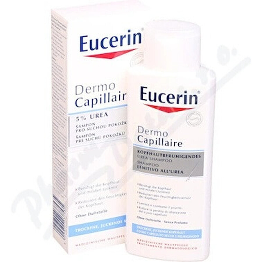 Eucerin DermoCapillaire 5% Urea Shampoo 1×250 ml voor droge huid