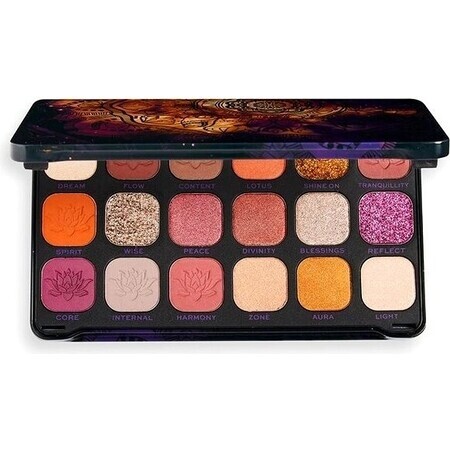 Paleta de sombras de ojos Revolution Forever Forever Flawless Flawless Spirituality Namaste 1×1