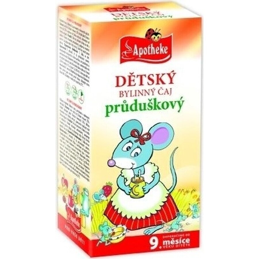 APOTHEKE THÉ HERBAL POUR ENFANTS 20×1,5 g (30 g), thé pour enfants