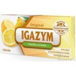 IGAZYM 1×20 pcs, pastilles au citron