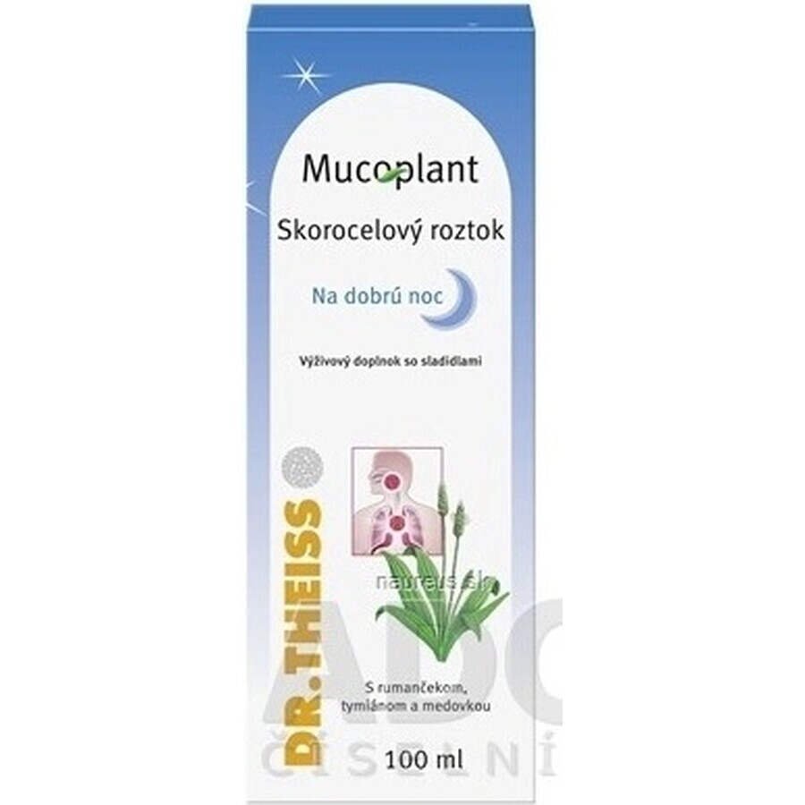 Mucoplant Plantain solution Good Night Plantain solution 1×100 ml