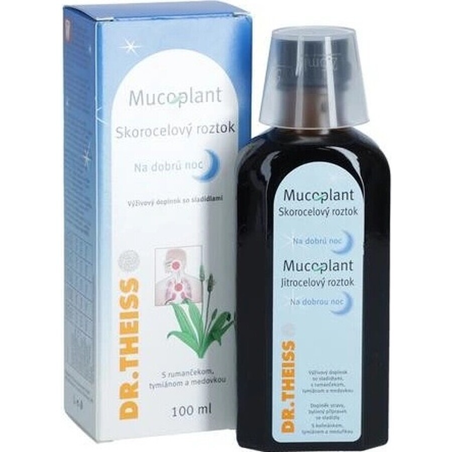 Mucoplant Plantain solution Good Night Plantain solution 1×100 ml