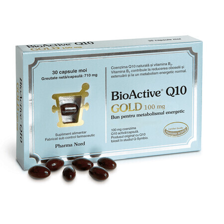 BioActive Q10 Gold, 30 gélules, Pharma Nord