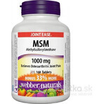 WEBBER NATURALS MSM 1000 mg BONUS 1×160 tbl, integratore alimentare