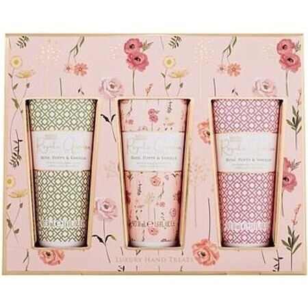 Baylis and Harding Rose & Wolf Poppy Hand Cream Gift Set 1×3 pcs, gift set