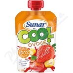 Sunar COOL Fruit Banana, strawberries, apples 1×120 g, Banana, strawberries, apples, 12m+