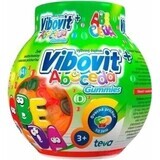 VIBOVIT + ABECEDA 1×50 pcs, gelée aromatisée aux fruits