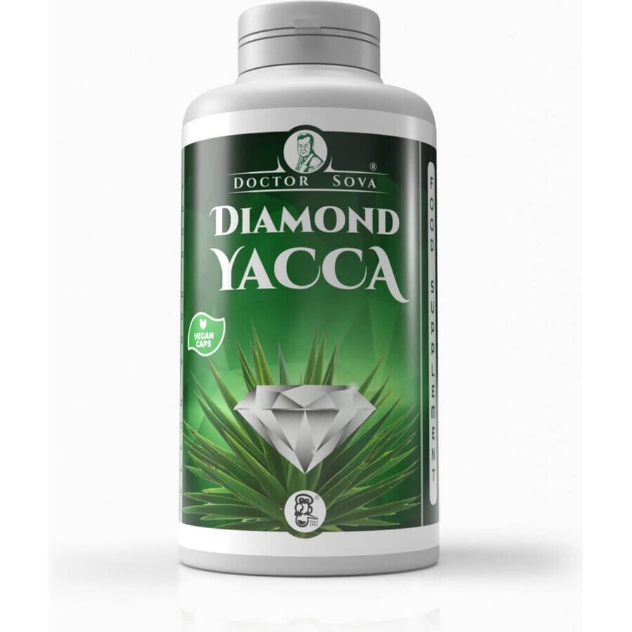 DOCTOR SOVA Diamond Yacca 280 cápsulas 1×280 cps, complemento alimenticio