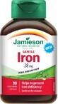 JAMIESON GENTLE IRON COMPLEX 1&#215;90 cps, compl&#233;ment alimentaire