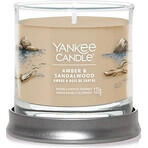 Yankee Candle Signature small Amber & Sandalwood candle 1×122 g, scented candle