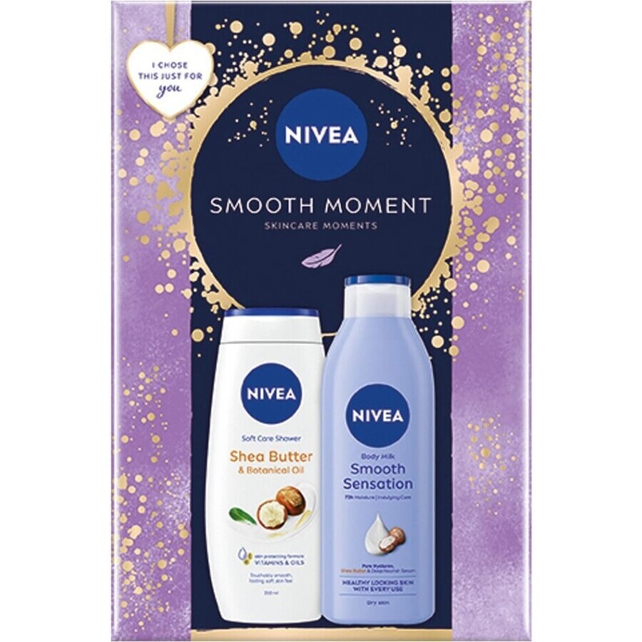 NIVEA BOX BODY SMOOTH SMOOTH 1×1 pc, paquet cadeau