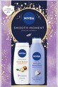 NIVEA BOX BODY SMOOTH SMOOTH 1&#215;1 pc, paquet cadeau