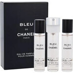 Chanel Bleu De Chanel Edt 3x20ml 60ml 1×1pc, apă de toaletă