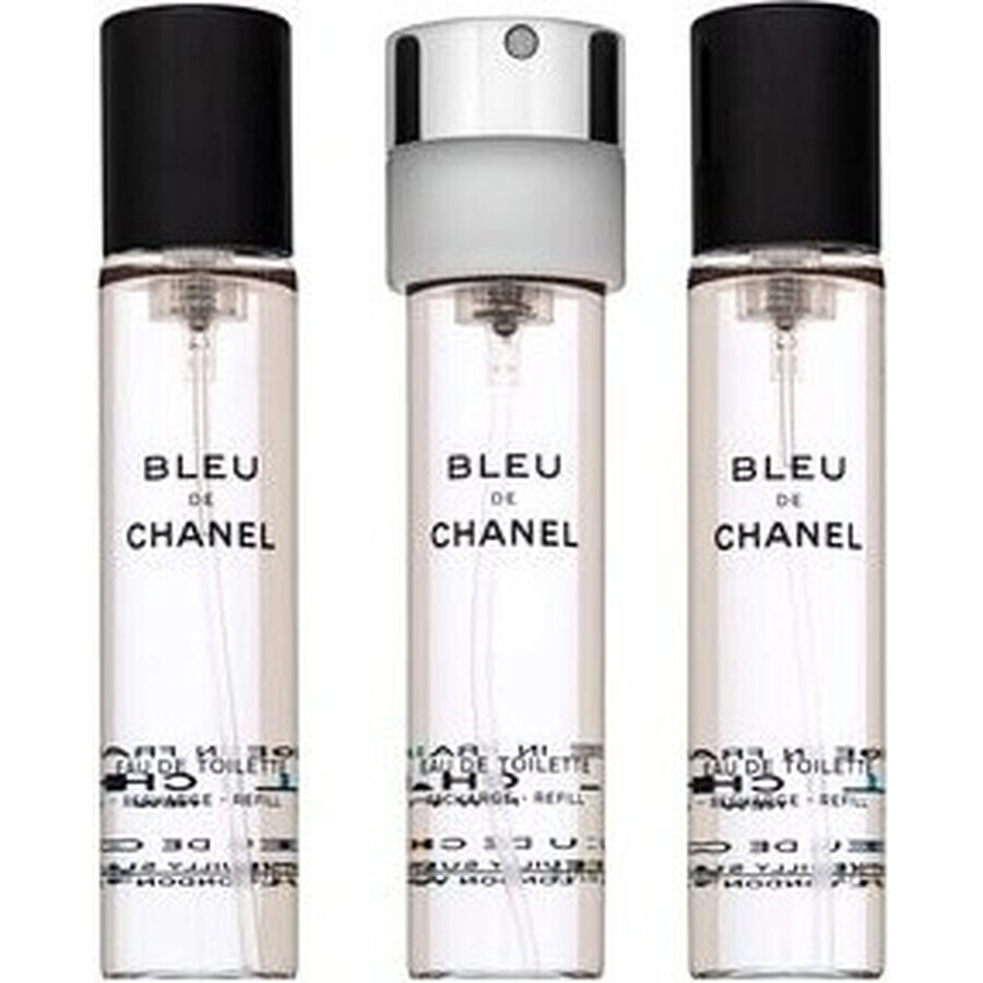 Chanel Bleu De Chanel Edt 3x20ml 60ml 1×1pc, apă de toaletă