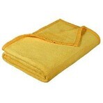 Couverture pour enfants KORALL MICRO 100x150 6014/005 jaune 1×1 pc, couverture pour bébés