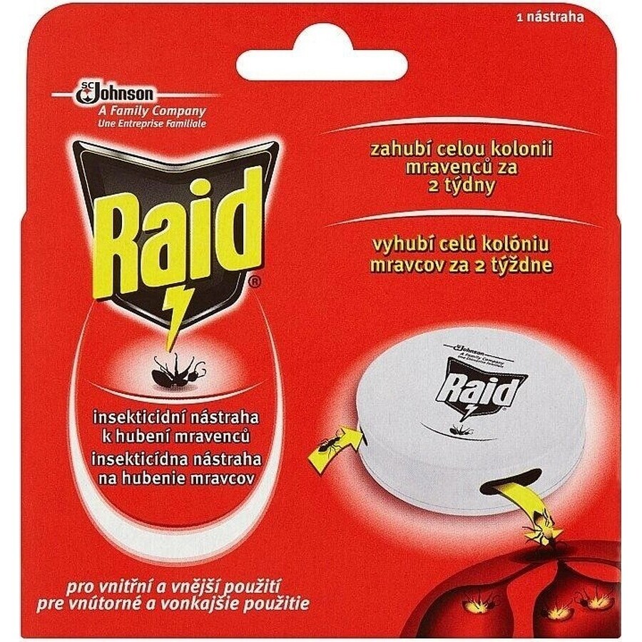 Raid contre les fourmis 1×1 pc, pour l'élimination des fourmis