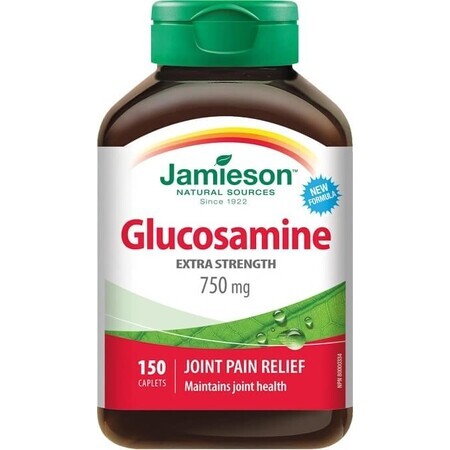 Jamieson Glucosamine 750 mg 150tbl 1×150 tbl, voedingssupplement