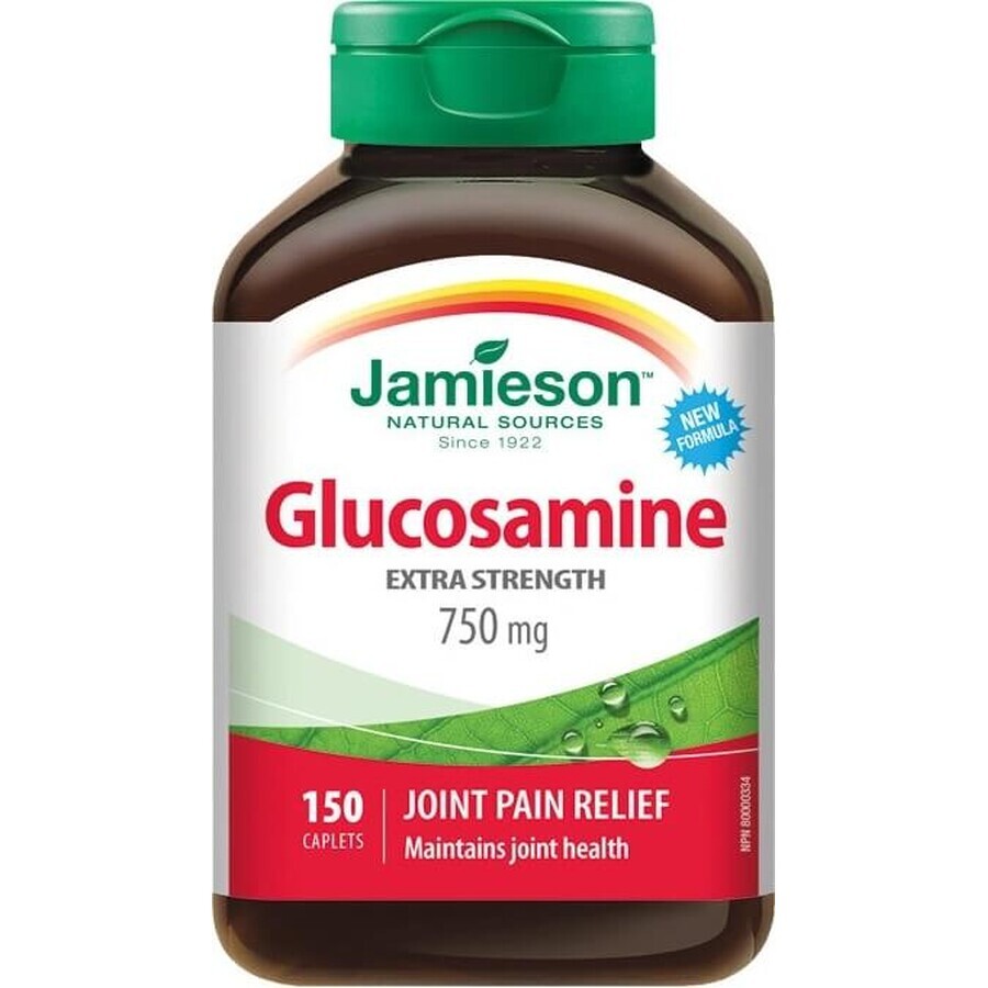 Jamieson Glucosamine 750 mg 150tbl 1×150 tbl, voedingssupplement