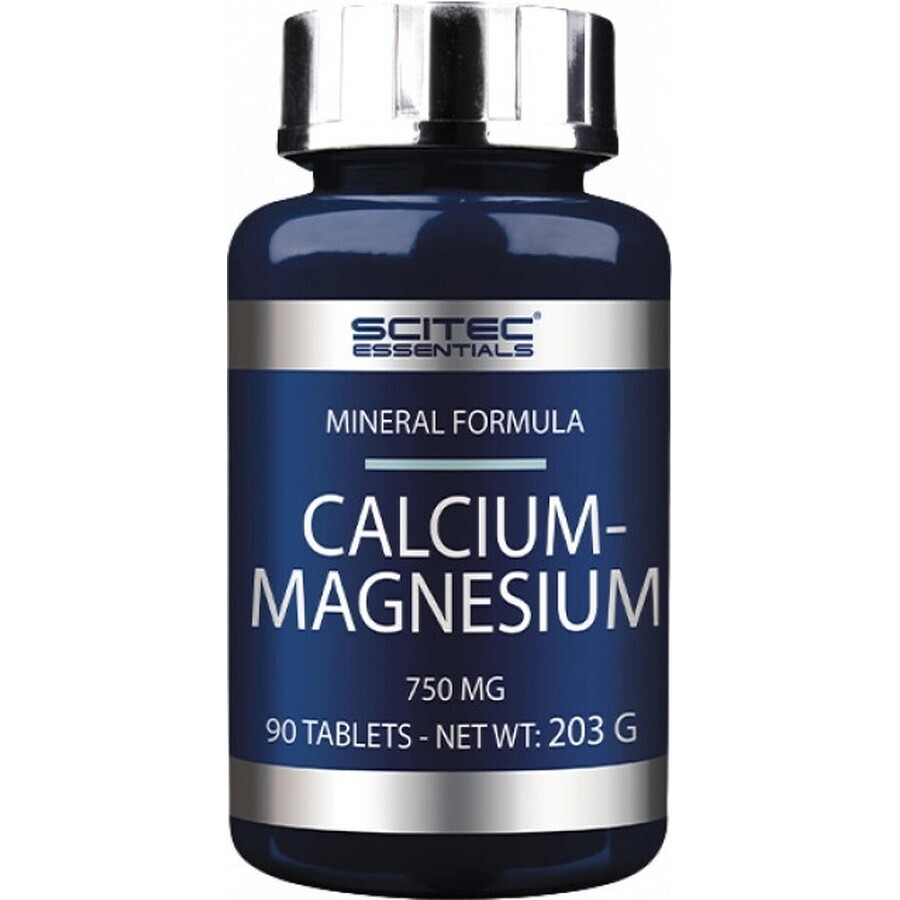 Scitec Nutrition Calcium-Magneziu 1×90 tbl, supliment alimentar