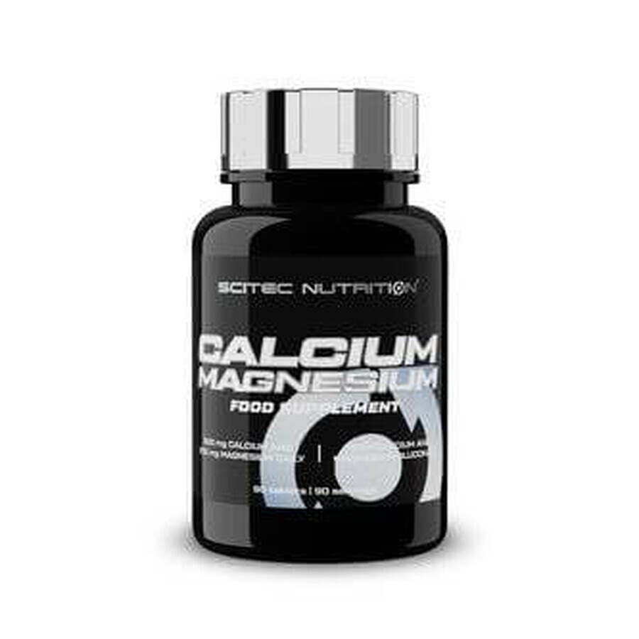 Scitec Nutrition Calcium-Magneziu 1×90 tbl, supliment alimentar