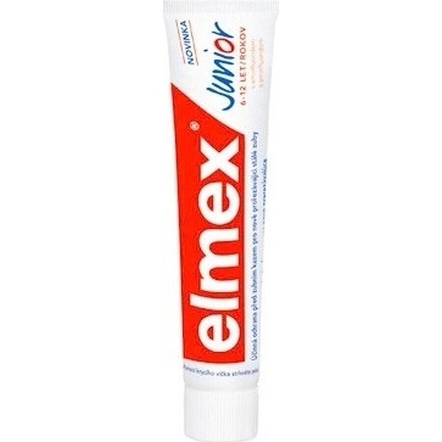 ELMEX JUNIOR TOOTH PASTE 1×75 ml, tandpasta voor kinderen