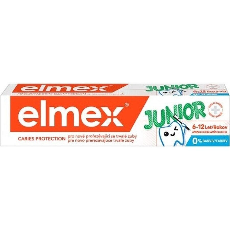 ELMEX JUNIOR TOOTH PASTE 1×75 ml, tandpasta voor kinderen