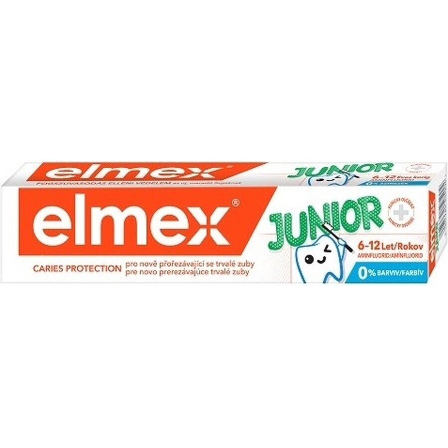 ELMEX JUNIOR TOOTH PASTE 1×75 ml, tandpasta voor kinderen