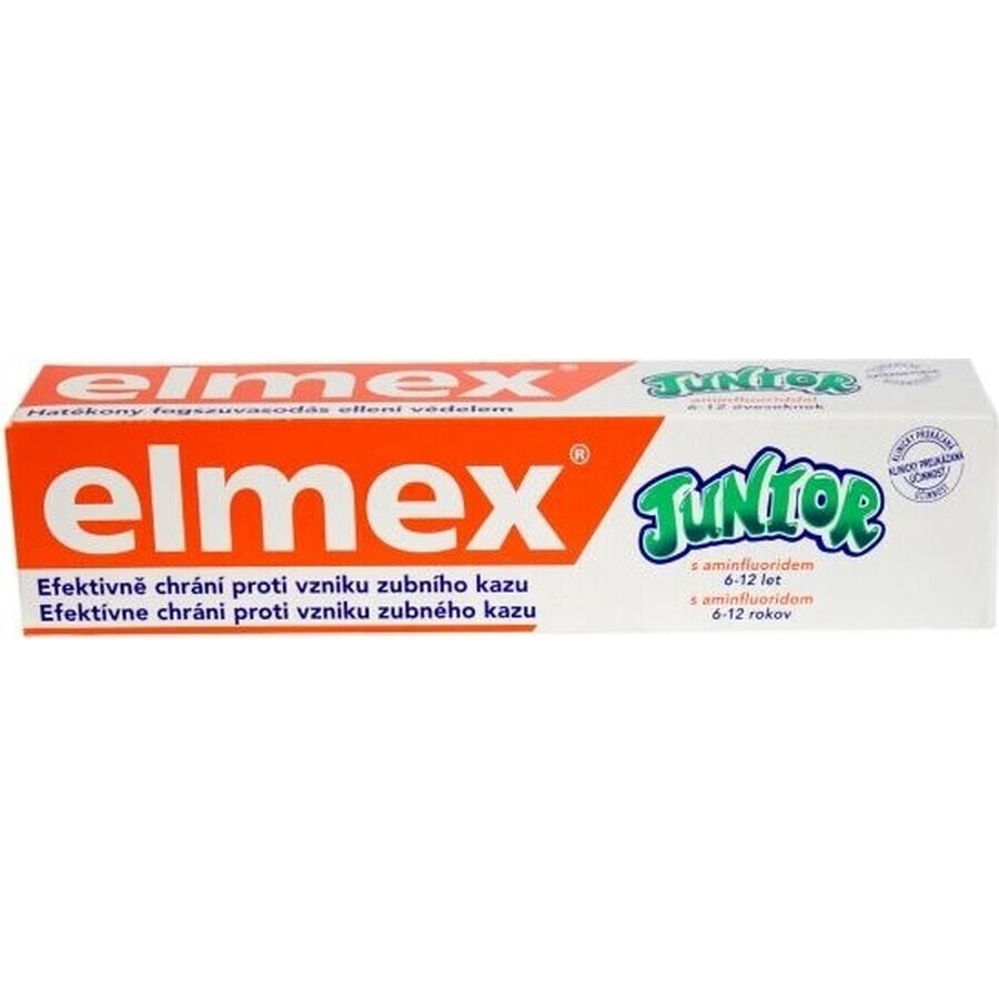 ELMEX JUNIOR TOOTH PASTE 1×75 ml, tandpasta voor kinderen