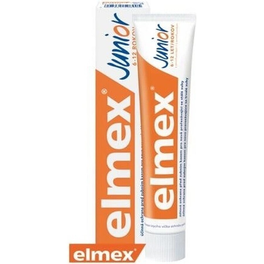 ELMEX JUNIOR TOOTH PASTE 1×75 ml, tandpasta voor kinderen