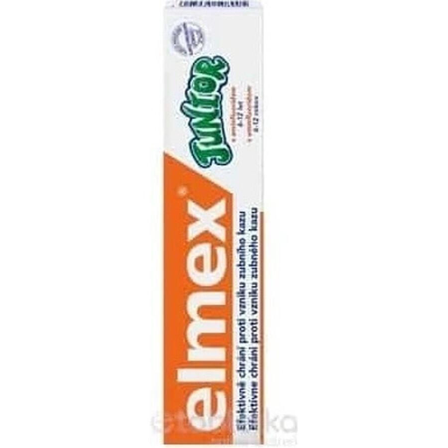 ELMEX JUNIOR TOOTH PASTE 1×75 ml, tandpasta voor kinderen